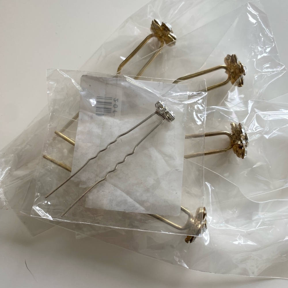 CZ Hair Pins Set